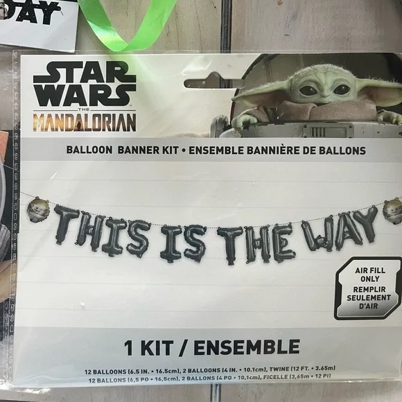 89pc Pinata Party Pack Star Wars Mandalorian Baby Yoda - birthday - Picture 9 of 10